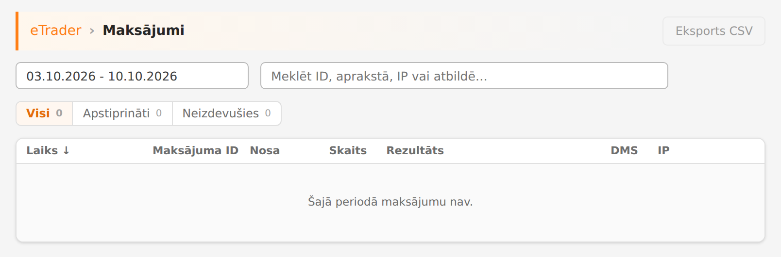 Maksājumi